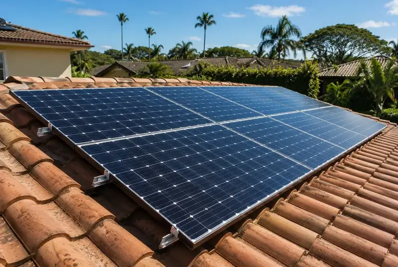 Installation de panneaux solaires à Blaringhem
